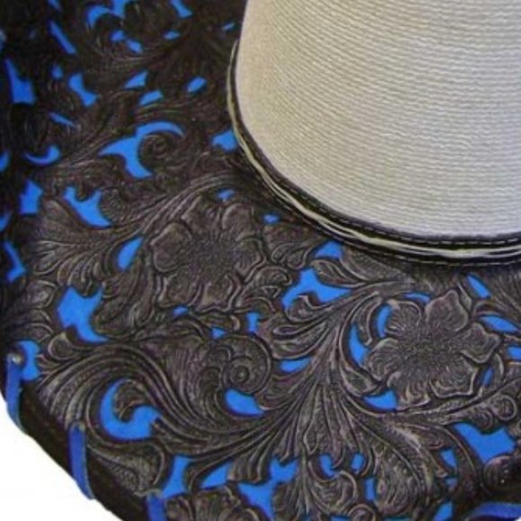 Sahuayo Truman W/ Tooled Faux Leather Unisex Hat main image 2